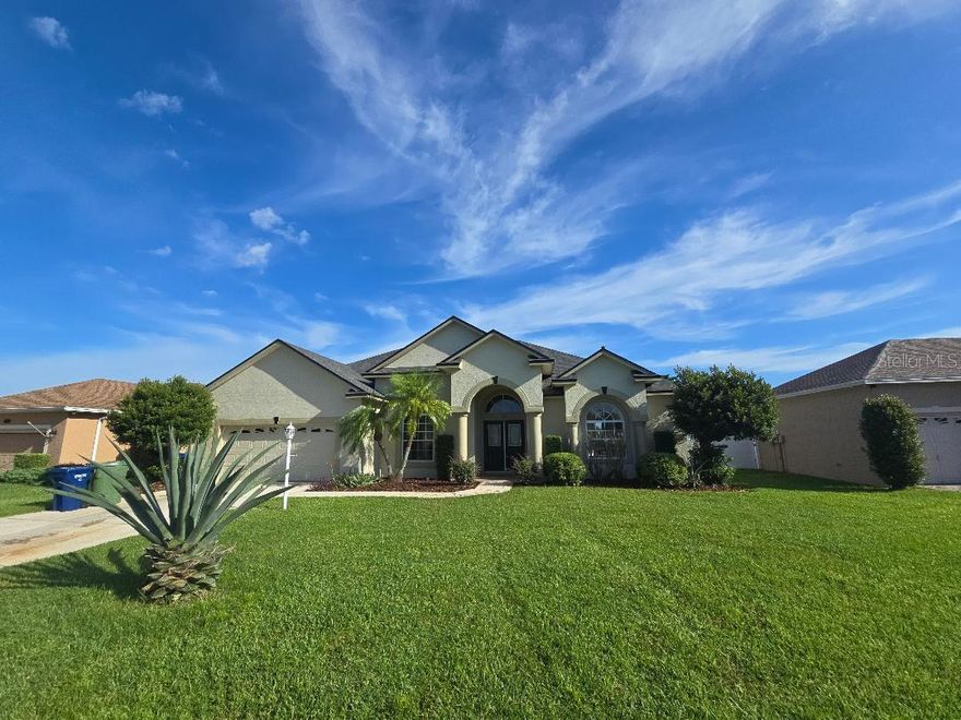 Welcome home!! This 4 Bedroom, 3 Bath Pool home is what you have been waiting for.  Recently remodeled, this home comes with a brand new roof, new screen on the pool cage, new pool pump, new painting inside and out, new flooring, updated bathrooms and so much more!  Located in the gated community of Terranova and just minutes from all that Winter Haven and Legoland have to offer.  As you walk in the home, you're greeted with high ceilings through out, custom arches, nooks, and tray ceilings, an open floor plan with a great breakfast nook off the kitchen over looking your beautiful pool and screened in lanai.  The master wing is split from the other 3 bedrooms, and comes with his and hers walk-in closets, a soaker tub, and walk-in shower.  Enjoy the evenings in your screened in pool and lania and let the animals roam free in the fenced in back yard. All the heavy lifting is done with this home and its just waiting on the right family to come along and make it their own!  Two of the same floor plans have recently been sold in this neighborhood above our listing price, so move into this home and take advantage of your instant equity.