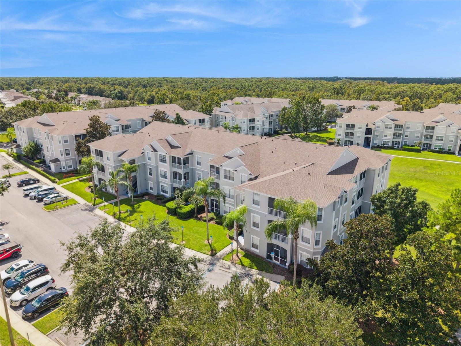 This turnkey fully furnished three bedroom two bathroom third floor condo at Windsor (formerly Wyndham) Palms Resort is ready and waiting for your guests or yourselves. The sellers have provided everything to make this a home from home for vacationers. New air conditioning, new water heater and new stainless steel kitchen appliances were installed in June 2024.At the same time, the couches, dressers, night tables, mattresses and box springs were all replaced. This condo can be used for short term vacation rentals, a second home or a full-time residency. The unit is conveniently situated very close to the clubhouse and all the resort amenities including a 24-hour manned gated entrance, a large heated swimming pool, a splash pad, basketball court, sand volleyball, tennis courts, and a tiki bar. In addition, the resort offers a fitness center, a spacious arcade area with arcade games, table tennis and pool table, a playground, picnic and BBQ areas and a 58 seat movie theater. Windsor Palms is ideally located near to the Disney theme parks, Margaritaville, Universal Studios and Epic and in close proximity to shops, restaurants, major highways and the airport. For the beach lovers Clearwater Beach is less than a two hour drive away or you can visit Tampa for a baseball game which is just over an hours drive away.