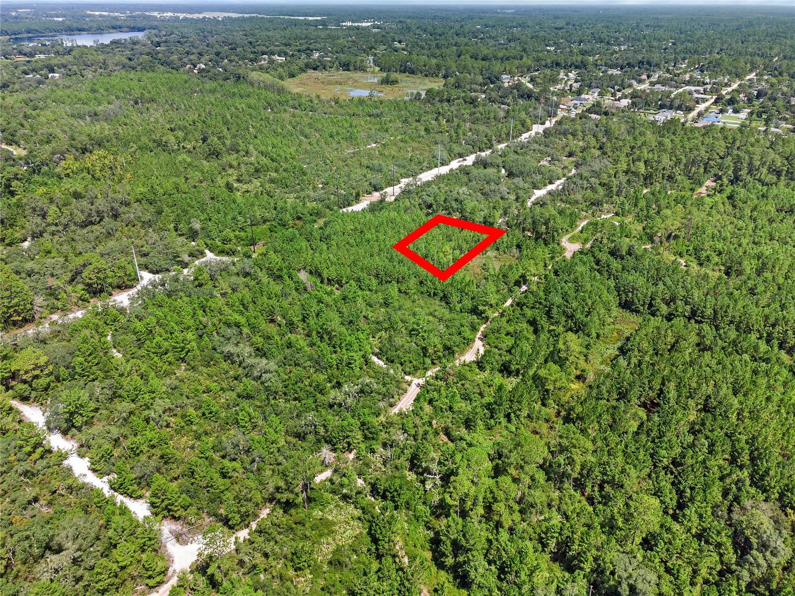 Priced to Sell and NO HOA!! This lot is high and dry and is perfect to build your dream home on. It is over a quarter acre (.28 of an acre), providing plenty of yard space. There is also another lot right next to this also for sale by the same owners on E Holly Hock Rd. Great Location: this lot is close to shopping, dining, hospitals, and downtown. Also, only about 30 minutes to the popular Daytona and New Smyrna beaches, 25 minutes from the Sanford Airport, within an hour from Orlando and Disney World, 15 minutes to Downtown DeLand and Stetson University, St. Johns River, Ponce De Leon Springs, and a short drive to Lake Woodruff wildlife refuge. Don't miss the opportunity to make this lot yours to build your dream home!