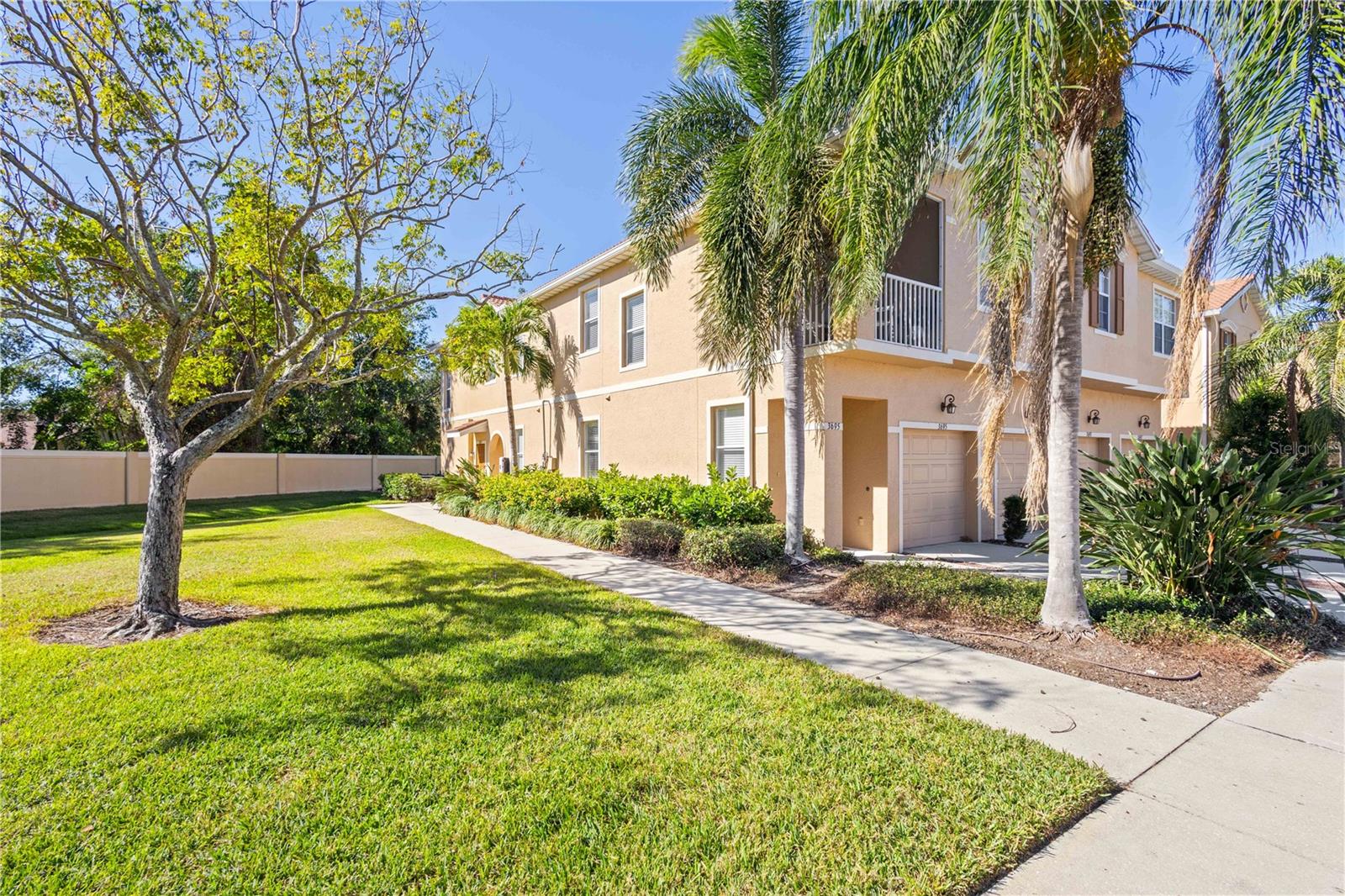 Welcome to the highly desired gated community of Parkridge***This Second Floor End unit has an open floor plan with high ceilings and has been recently painted***This gem has new carpeting though-out, new oversized sink, new hot water heater and a new roof***The private pond view from the screened lanai is very relaxing***The kitchen has Whirlpool appliances and beautiful granite counter tops***The one Car Garage is attached and has interior access directly into the home for your personal convenience and safety***You have access to a Heated Community Pool to enjoy all year round with family and friends...community parking spots are available for your guests***Parkridge is close to everything to include sandy beaches, SRQ Airport, University Town Center Shopping, and all the dining options you can imagine***Florida condo living at its finest!!!