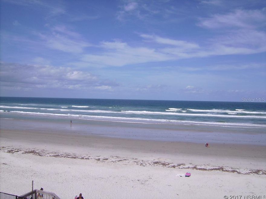 Imagine watching spectacular sunrises every morning as you drink your morning coffee from this beautiful two bedroom - two bath direct oceanfront Shore Villas Condominium.  Relax in this peaceful condominium as you enjoy the ocean breeze and fabulous view. This special unit has newer upscale stainless steel appliances in the kitchen, spa like completely renovated bathrooms, double pane hurricane resistant windows and doors, plantation shutters throughout, and newer carpeting in the living room.  In addition, there are all new interior doors and hardware, refurbished heating/air-conditioning system in 2016, and water tank replaced in 2014.  This unit also has a stackable washer and dryer.  Shore Villas has a beautiful pool that is heated during the cooler months for Residents to enjoy year round.  There is an onsite laundry available for Guests and Renters to use during their stay at Shore Villas.  This is a must see condominium in excellent condition and ready for immediate move-in! ;LocationDescription: Condo ;Water: City