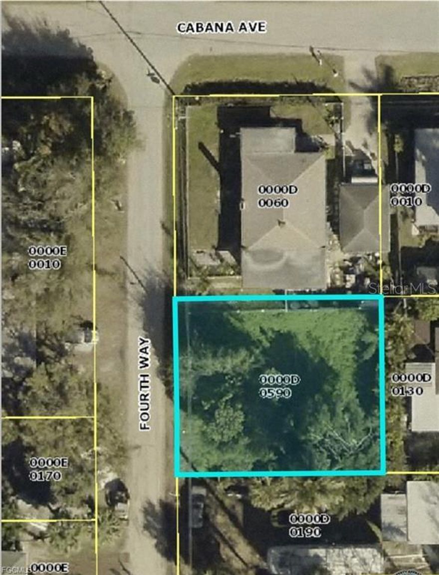 Welcome to your slice of heaven. This lot offers the opportunity to build or use as investment purposes. Come enjoy the South West Florida lifestyle.