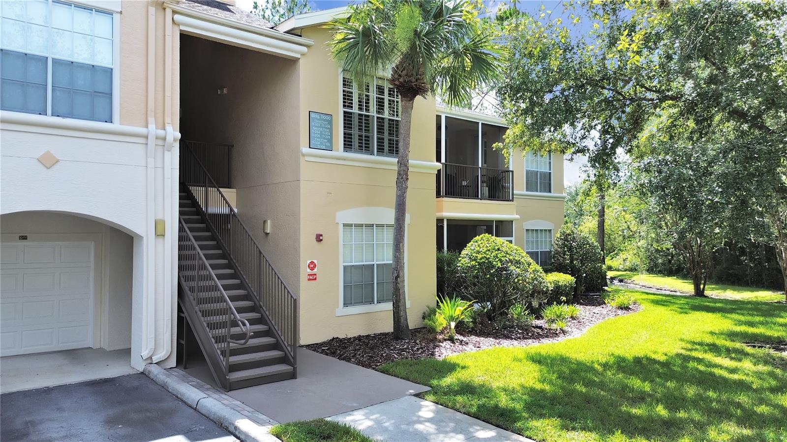 Welcome to this beautifully maintained 3-bedroom, 2-bathroom condo in the highly sought-after gated community of Oxford Place at Tampa Palms. Located on the first floor and backing up to peaceful conservation with tranquil water views, this 1,292 sq ft home offers the perfect combination of comfort, privacy, and convenience. Step inside to an open floor plan featuring a modern kitchen with granite countertops, stainless steel appliances, and ample cabinetry. The spacious great room includes a built-in media alcove and opens to a screened-in lanai—ideal for relaxing and enjoying the natural surroundings. Oxford Place offers resort-style living with amenities such as a sparkling pool with sundeck, sauna, fitness center, and an elegant clubhouse with a private lounge area. As a resident, you’ll also enjoy full membership to Club Tampa Palms, just half a mile away, featuring a heated pool with water slide, hot tub, well-equipped fitness center, tennis and basketball courts, playground, clubhouse, and both gas and charcoal grills. Ideally located near top-rated schools, shopping, dining, golf courses, major highways, USF, the VA, and leading hospitals, this home offers an unbeatable lifestyle in one of Tampa’s most desirable communities. Don’t miss your chance to own this slice of paradise—schedule your private showing today!