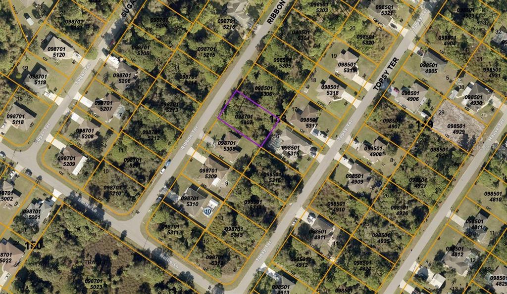Next door address is 2144 Ribbon Ter North Port FL 34286 for reference. The lot is the 80' to the left of that property. Start building today! Seller has 3 other lots for sale and would be willing to package all 4 together.
