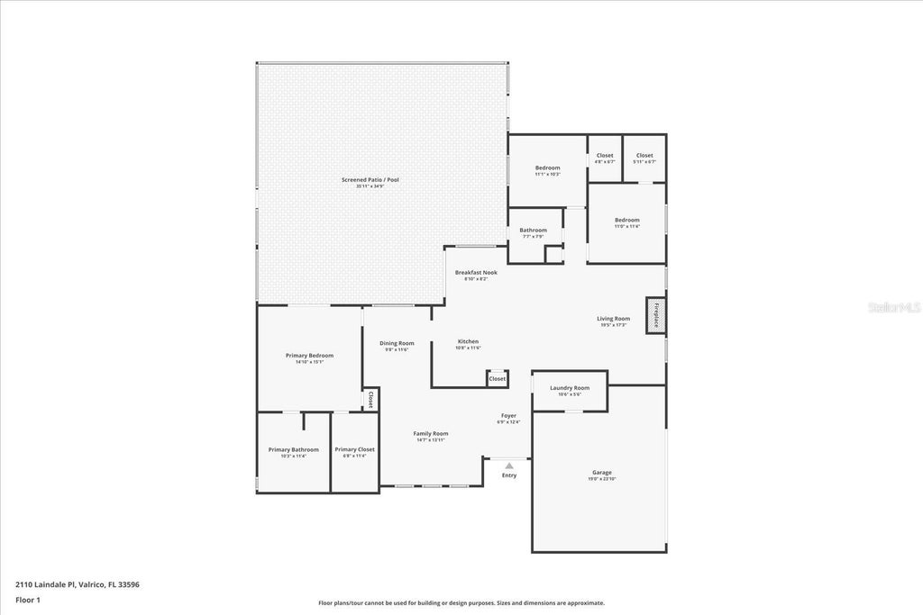 Photo of 2110 Laindale Place, Valrico, FL 33596 (MLS # TB8517425)