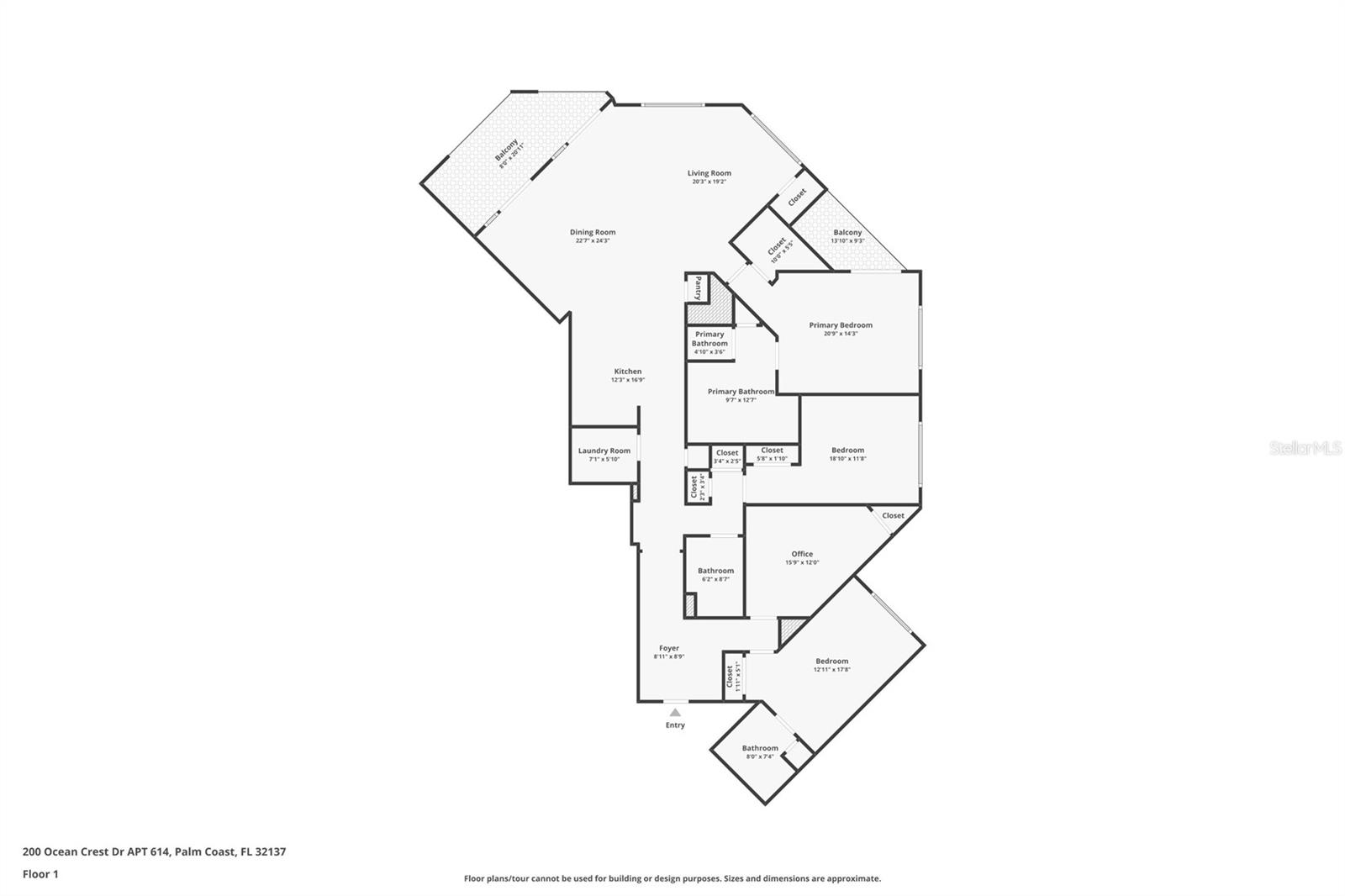 200 OCEAN CREST DRIVE 614