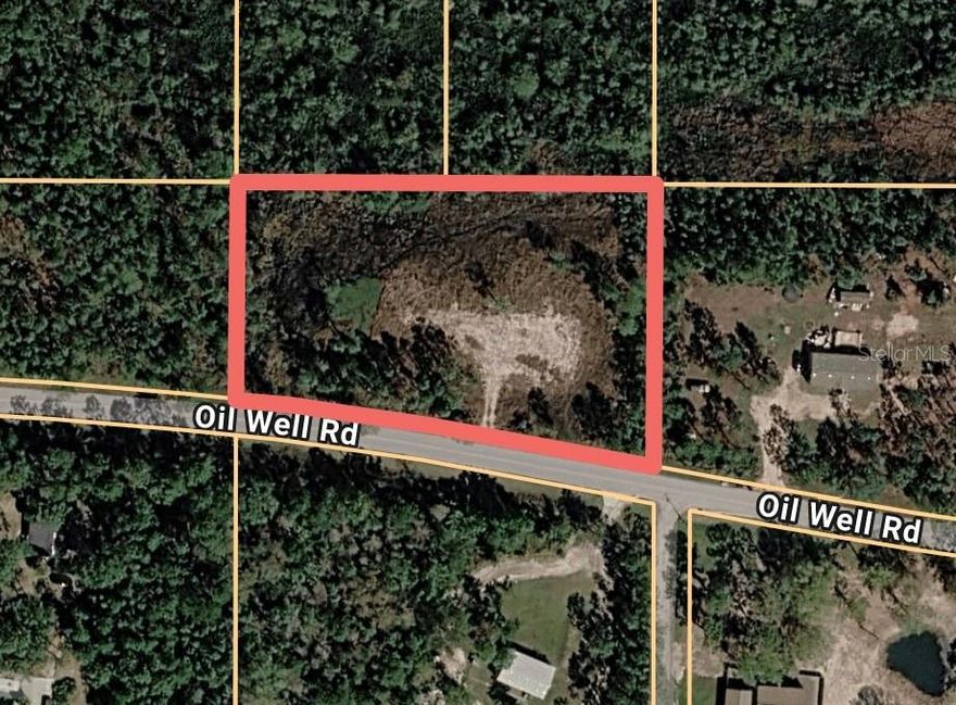 Come see this great lot located on Oil Well Road. Featuring 1.62 acres with a house pad in place and a small pond. This irregular shaped lot offers over 350 feet of road frontage. Survey available upon request.