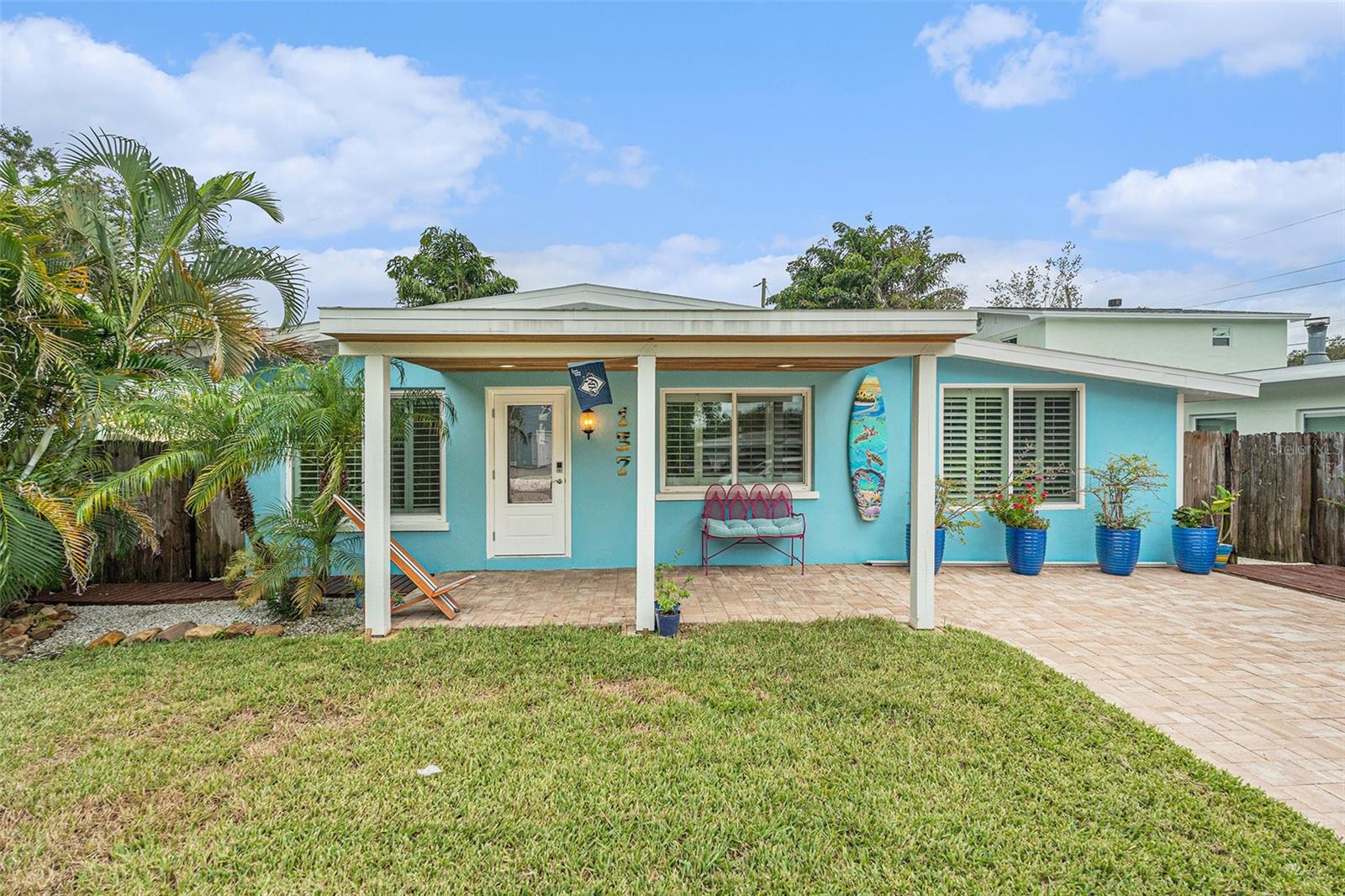 Welcome to Your Palm Harbor Oasis!
Discover this beautifully updated 3-bedroom, 2-bath home located at 137 Pennsylvania Ave, Palm Harbor, FL 34683. Offering 1,056 sq. ft. of thoughtfully designed living space, this charming home is move-in ready and perfect for those who value indoor-outdoor living.
Step inside to find a bright and airy layout featuring a modern kitchen with granite countertops, stainless steel appliances, and white shaker cabinets. The open living area flows seamlessly into the cozy bedrooms, while the updated bathrooms, including a stunning tiled shower, add a touch of spa-like luxury.
The true highlight of this home is the tropical backyard retreat. Enjoy lush landscaping, a pergola-covered hot tub, a spacious patio for outdoor dining, and a fully fenced yard for privacy. The additional shed provides great storage or workshop potential.
Key Features:, 3 Bedrooms | 2 Bathrooms, 1,056 sq. ft. of living space, Stylish kitchen with stainless steel appliances, Beautiful wood-look tile flooring throughout, Updated bathrooms with modern finishes,
Expansive backyard with patio, pergola, and hot tub, Shed for extra storage, Prime location in desirable Palm Harbor
Located minutes from top-rated schools, pristine Gulf beaches, parks, shopping, and dining, this home combines comfort, convenience, and coastal charm.
Don’t miss your chance to own this slice of paradise—schedule your private tour today!