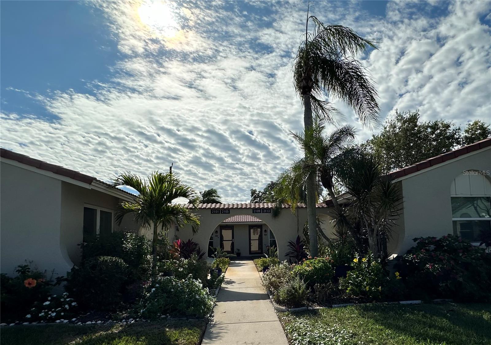 Beautiful location, in a quiet, well-kept 55+ community, excellent opportunity for rental investment or new home. Located less than 2 miles from Siesta Key beach, 15 minutes from Nokomis Beach, centrally located in Gulf Gate Sarasota, 20 minutes to downtown Sarasota or downtown Venice. New AC system in 2023 and New Roof in 2025. Short-term rentals are allowed with a minimum stay of 2 months, rentals are allowed after one year of ownership. One minute walk to community pool. One assigned parking spot with plenty of guest parking. Painted and ready to move in!