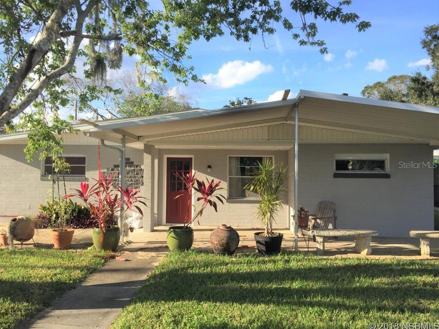 This is it! Finally a true 4 bedroom 2 bathroom home located in the heart of New Smyrna Beach. This is an amazing family home close to schools shopping beaches public parks and more. You will love the completely renovated kitchen, baths, flooring etc... New appliances come with this large family home. With a newer roof HVAC and upgraded electric this home will qualify for FHA/VA financing. For most accurate additional information please contact your local real estate professional today. Don't delay this home is priced right and will not last. Under contract but accepting back ups offers. ;Water: City