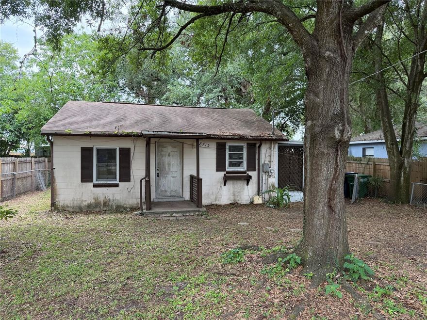 Rare opportunity!  A really affordable home in a sought after location!  Cute house.  Yard completely fenced has shade trees.  Screened porch off kitchen has laundry room in rear.  There is a small concrete storage shed in back yard.