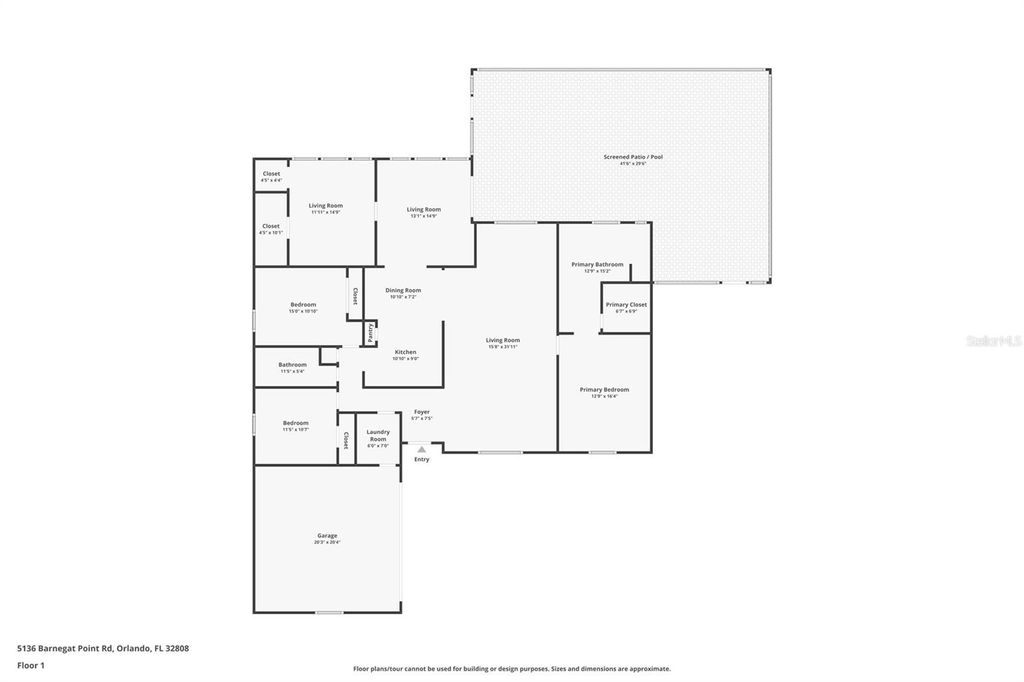 Photo of 5136 Barnegat Point Road, Orlando, FL 32808 (MLS # V4946349)