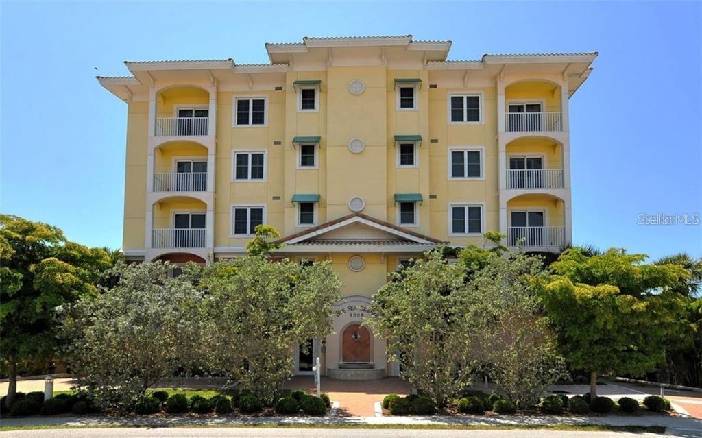 THE SEA BREEZE: Exclusive seasonal rental for the discerning taste. This beautiful 3 bedroom, 3 1/2 bath residence has magnificent views of Sarasota Bay and the Gulf of Mexico/ Premium space in this luxurious well-appointed and professionally designed tropical private residence, available in season January 1, 2024. Wall to wall windows spanning the 3700 feet of gracious living space will appeal to those seeking an i[scale home away from home. Every detail was carefully selected and quality crafted. Private access from secure elevator and comes with 2 car garage. Enjoy 3 balconies a d 360 degree view of paradise. Magnificent manicured tropical landscaping at this elite address, and this midrise building has just 5 units total. Private boat dock to accommodate your watercraft and sunsets that are post card worthy every evening. Nearest beach is Turtle Beach and you'll find Crescent, and Siesta Public Beach just a short drive down Midnight Pass Rd; consistently appearing on top ten beaches from around the world and nationally recognized beached recognized in Trip Advisor.