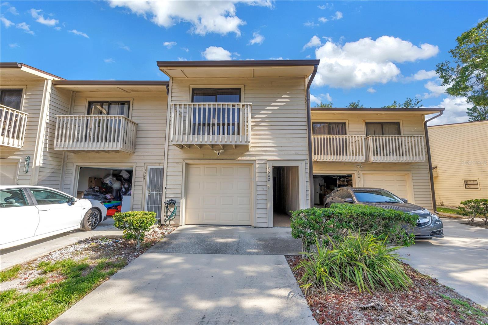 Welcome to the METICULOUSLY maintained two-bedroom, two-bathroom tri-level townhome with a beautiful pond view ***This home has not been flooded. Evac D*** So you can have peace of mind when purchasing this property. If you are looking to live a
carefree lifestyle, now is the time to purchase your new home in the sought-after Lake Forest community of all ages. This two-bedroom, two-bathroom home, complete with a one-car garage,
features an ample-sized laundry room with lots of storage. As you step inside, the open floor plan features vaulted ceilings and skylights that flood the
space with natural light. Enjoy your morning coffee while relaxing in your extra-large screened-in balcony as nature awaits your view. The open
concept kitchen boasts solid wood cabinetry, granite countertops, stainless steel appliances, and a breakfast bar. The living room, gracious in
size, leads outdoors to the balcony. The spacious tri-level floor plan allows for separation and privacy between the bedrooms and common areas.
Updated Luxury vinyl flooring, newly painted,. Both bathrooms have been updated. Home features a whole-
house Aquasana Water filtration system, a Hot Water tank (2024), AC (2016), and a roof (2022). Includes in the HOA_Maintenance, Roof, Siding &
Annual Termite Inspection, Water, Sewer, Trash, & Recycle, Cable & High-Speed Internet (Spectrum), Grounds Maintenance & Community Pool.
Heated Pool & Spa. Located just across from the community is the Forbes Recreation Center, featuring racquetball courts and pickleball. Helen
Howarth Park has peaceful trails, a playground, a dog park, and a youth baseball & softball complex. Prime location in Pinellas County with just
minutes to Downtown St Pete, Tampa Airport, and our AWARD-WINNING BEACHES. EVAC D- NO FLOOD INSURANCE REQUIRED. Pet-friendly
community!