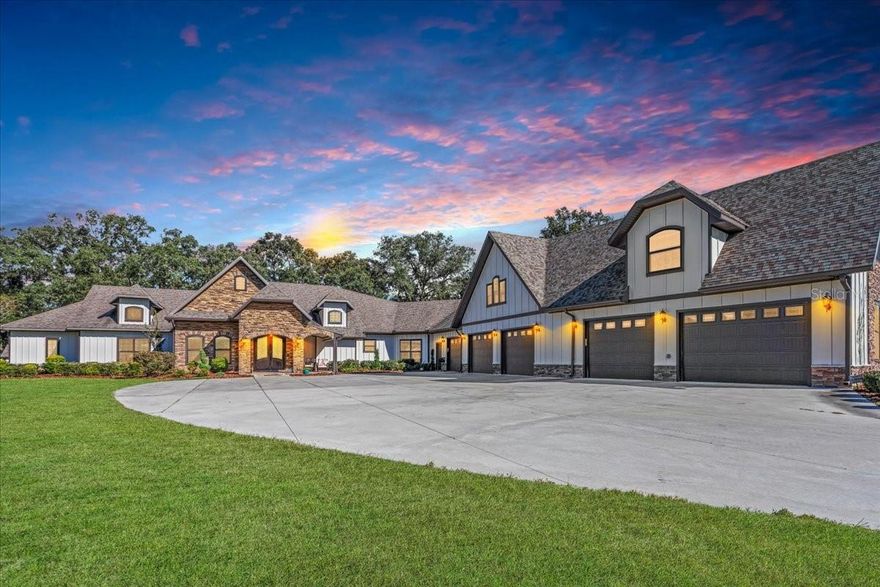 One of the finest estate properties you will ever see! Just approximately 2.5 miles south of the stoplight on SR 45 in Newberry. Well laid out 65.9 acres within the city limits. The owner is a long time builder who built this incredible home. Stunning pasture offers a picturesque view from the rear of the home which has a recent swimming pool with custom pavers. Upon entering you will find an open living area like few you will ever encounter. The home has an ideal atmosphere with comfort for relaxing and entertaining guests and large parties. You will find a specious kitchen with top-of the line appliances, gorgeous cherry cabinets, and granite countertops. This is a kitchen that any chef or cooking enthusiast would appreciate! Beautiful hickory wood flooring adds ambiance. The home features 4 spacious bedrooms and 4.5 luxurious bathrooms. The large master bedroom suite features a bath with a soaking tub and a custom travertine shower, and one of the largest well laid out walk-in closets you might ever encounter! Huge oversized attached 5 car garage more than allows space for vehicles, tools and more.  The pristine pasture areas provide for horses, cattle, and could be ideal for growing hay, vegetables or possibly future development? Also featured is a 6,000 SF barn for storing hay or equipment. There is a 3 exterior stall. Gainesville, Shands HCA  and other medical facilities are a fairly quick drive. Also close is the well known University of Florida, which is one of the largest and most respected colleges in the entire United States. This is an exceptional country estate on 65.9 acres with ample paved road frontage and a long winding driveway to the home. This property is truly a rare find to make a living adventure.. Contact us today to arrange a private viewing.