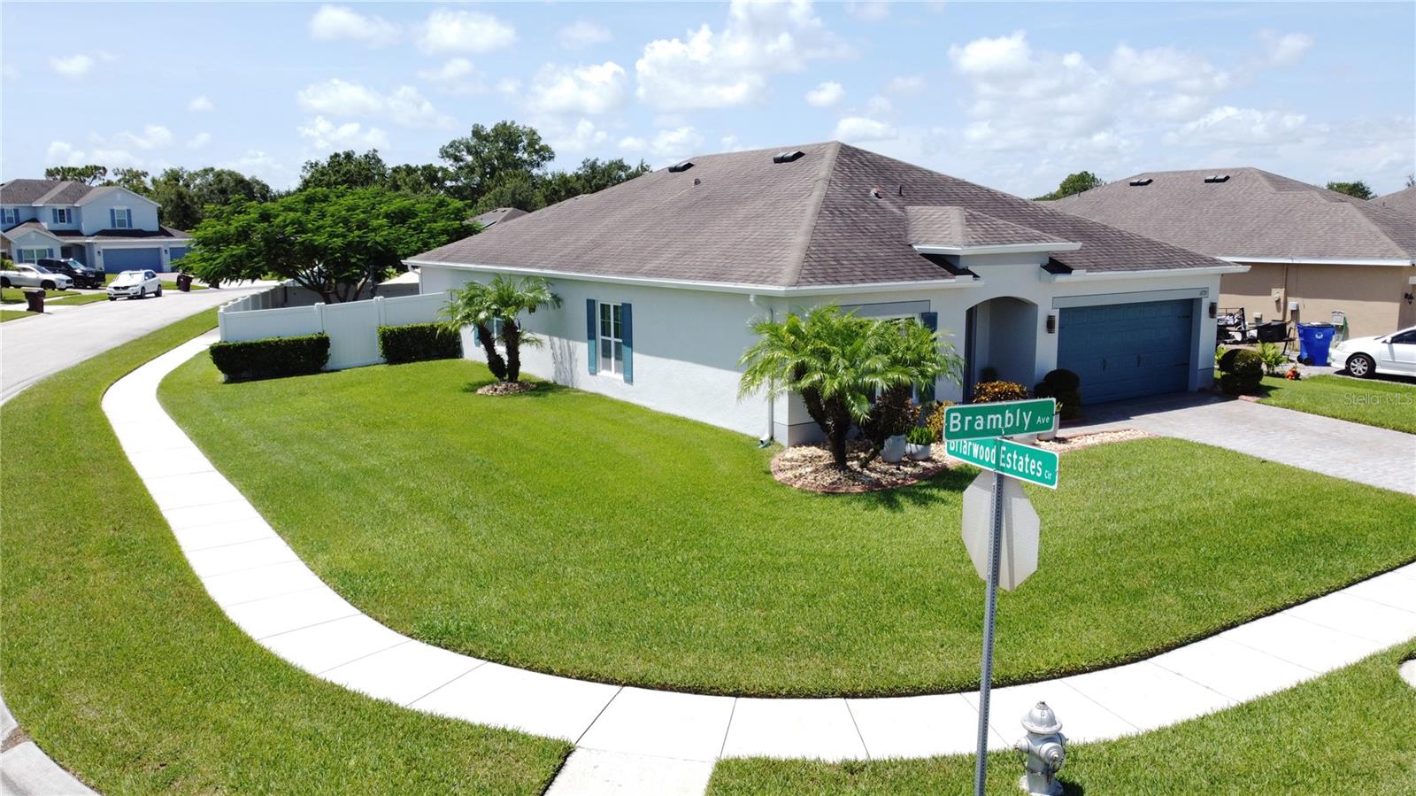 Beautiful like-new corner home with a bonus room, located in a peaceful neighborhood just minutes from everything! Publix, Walmart, Home Depot, and great dining options are nearby, with the Florida Turnpike only 5 minutes away for an easy commute. Zoned for highly rated Grade A schools and close to the exciting upcoming Blue Lagoon project, this home offers both value and convenience. Features a modern open layout, private oasis patio, and a versatile bonus room—perfect for an office, playroom, or guest space.