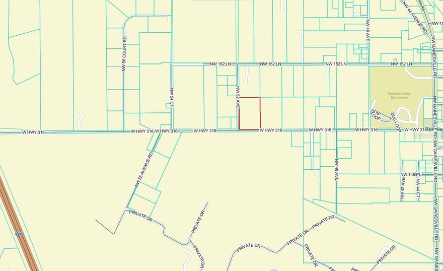 Almost six and a half acres of gently sloping Reddick land surrounded by quiet country living. The hard work’s done — it’s mostly cleared, high, and dry — ready for the home you’ve been planning. Picture yourself on the porch, catching the morning breeze of fresh air rolling across open pasture, and your view stretching out over peaceful farmland. With 440 feet of paved frontage on W Hwy 316 and A-1 zoning, you’ve got room for horses, a barndominium, or a modern farmhouse — no HOA. Set among small farms and equestrian properties within Marion County’s Farmland Preservation Area, this is the kind of land you hold onto.