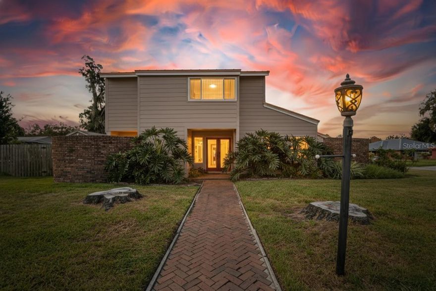 Welcome to this beautifully designed two-story home situated on a desirable corner lot in Walden Lake East.  With four bedrooms, 3.5 baths, and a thoughtful layout designed for comfort and functionality, this home has it all.  Highlights include: *primary suite downstairs with easy access to the main living area, *dedicated office space, ideal for remote work or study, *open game room that flows seamlessly into the family room and dining room-perfect for entertaining,*upgraded kitchen which features a large island and ample cabinetry, and *3.5 bathrooms, 2.5 downstairs and a full bath upstairs.  This home also features a great outdoor area, step outside from the game room to a paved fire pit area, ideal for entertaining or a cozy evening at home. This home offers flexible spaces and inviting outdoor amenities.  A true one of a kind gem ready to welcome you!