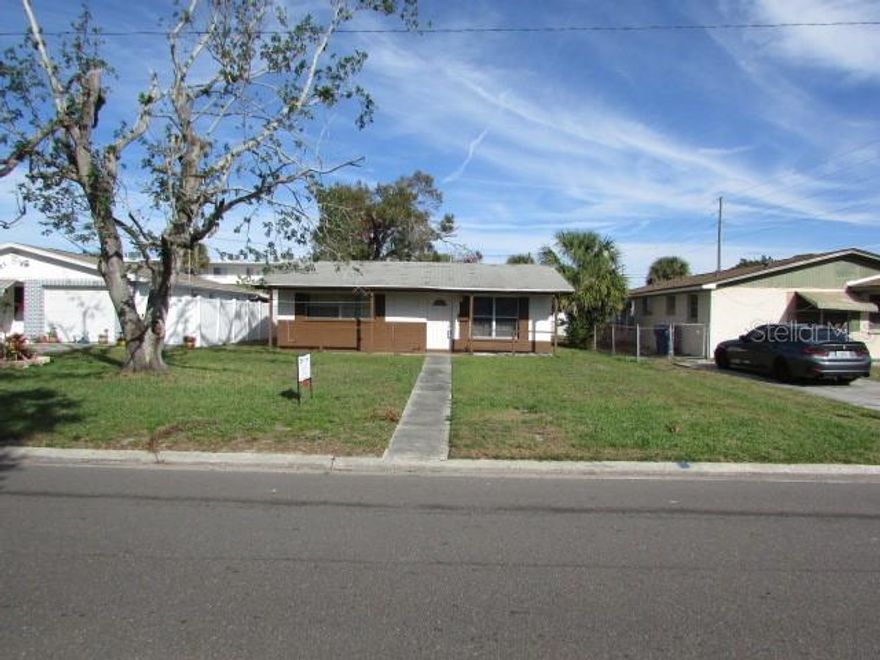 Property is occupied, house is a tear down.