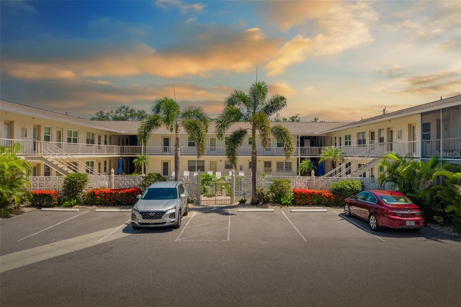 Looking for your slice of paradise just steps from the beach? Welcome to this old Florida style 2 bedroom condo - a rare opportunity to own in one of Venice Island’s most walkable locations. Nestled on a charming, tree-lined street, this ground-floor condo offers unbeatable access: stroll to the beach in minutes, bike to historic downtown Venice, and enjoy nearby shopping, dining, and cultural events year-round.
Inside, you'll find easy-care tile flooring throughout and granite countertops in the kitchen—solid upgrades that lay the foundation for your personal touch. While a little updating will go a long way, the value here is undeniable. This is your chance to create the perfect coastal getaway or seasonal retreat without breaking the bank. With low condo fees that include water, sewer, and trash, and a minimum rental period of just 3 months, this property is ideal for buyers looking for lifestyle and investment potential. Whether you're a snowbird, first-time island buyer, or savvy investor, this condo delivers on location, potential, and charm. Come see the value waiting to be unlocked—opportunities like this don’t last long!