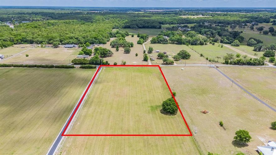 5.3 Acres available to build your dream home in the coveted Spring Lake area of Brooksville. Conveniently located only 2.5 miles from I-75 for quick access to Tampa and Ocala. This beautiful parcel is zoned agricultural and not in a flood zone. Subdivide this lot (must confirm with county) and develop two new homes. Quick access to Cortez Rd, Spring Lake Highway, and I-75. Paved access road with electrical nearby for connection. Sewer and well will need to be installed.