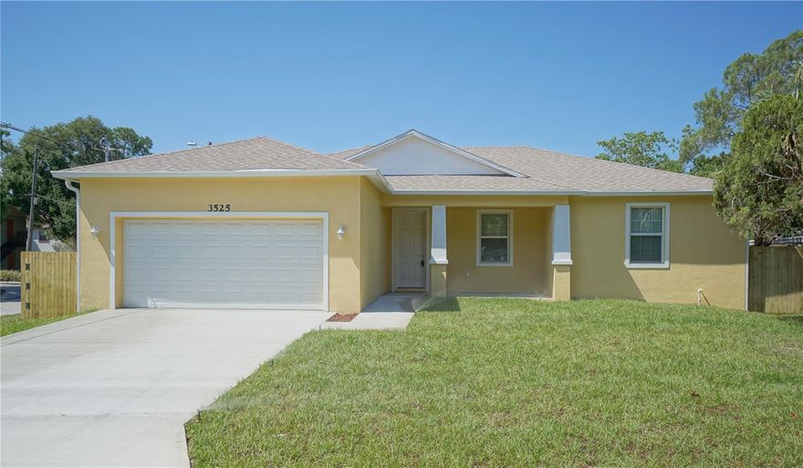 One or more photo(s) has been virtually staged. South Tampa built in 2019 Pets OK, fenced yard, Open Floor plan, This 3-bedroom, 2-bathroom plus office, 1,700 SF home is located on a quiet tree-lined street. When you enter the home from the front porch, the first thing you notice is the spacious open great room floor-plan with it's vaulted ceilings and elegant "wood-look" ceramic tile floors. The great room includes a large living/family area (19 x 15); dining area (10 x 13) and gourmet kitchen (12 x 14). The kitchen has granite counter-tops, under mount double sinks, solid wood cabinets with 42-inch wall cabinets and a full stainless steel appliance package. Appliances include a glass-top range, side-by-side refrigerator-freezer with water and ice, dishwasher and microwave hood. Some nice features of the kitchen are the large island with breakfast bar and the pantry closet. The adjacent French door provides access to the rear patio and fully fenced back yard. There is a split bedroom layout. The master bedroom (15 x 12) has an en suite bathroom with double sinks, garden tub and a separate step-in shower. The other two bedrooms (15 x 11 and 13 x 11) share the guest bathroom with a tub and shower. There is also an office/den/playroom (15 x 10) just off living/family area. Other features of the home include 2-inch wood blinds throughout, cable TV and/or high-speed Internet outlets in all rooms, and a zoned irrigation system. To help keep your electric bills low there is an energy efficient Trane heat pump with a programmable thermostat, low-e windows and doors plus ceiling fans throughout the house. Being constructed in 2018 means that the house meets all the latest building codes for storm season including tough impact resistant doors and windows (no shutters needed). This home is located close to all the trendy shops, restaurants and nightlife of South Tampa. It is convenient to MacDill AFB, downtown Tampa, the Westshore Business District and has convenient access to the Gandy bridge to Pinellas County, St. Petersburg and the Suncoast beaches. Rent includes regular lawn service.

All residents are enrolled in the Resident Benefits Package which is an additional $60/month, payable with rent and includes utility concierge service making utility connection a breeze during your move-in, renters insurance, HVAC air filter delivered monthly (for applicable properties), our best-in-class resident rewards program, online maintenance portal, online rent payment portal, one late-fee waiver and much more!

If you decide to apply for one of our properties, there is a $99 per adult application fee that is non-refundable. Also, a $250 Lease Coordination Fee once the Application is approved. Anyone aged 18 or above residing at the property must apply. We will (1) check your credit report; (2) check for recent evictions; (3) verify your employment, if applicable; (4) personal income, assets, or assistance must be sufficient and verifiable; (5) verify your previous landlord references; and (6) perform criminal background screening; (7) be aware that some associations also have application fees. We encourage you not to apply if you have bad credit references or a poor rental history.