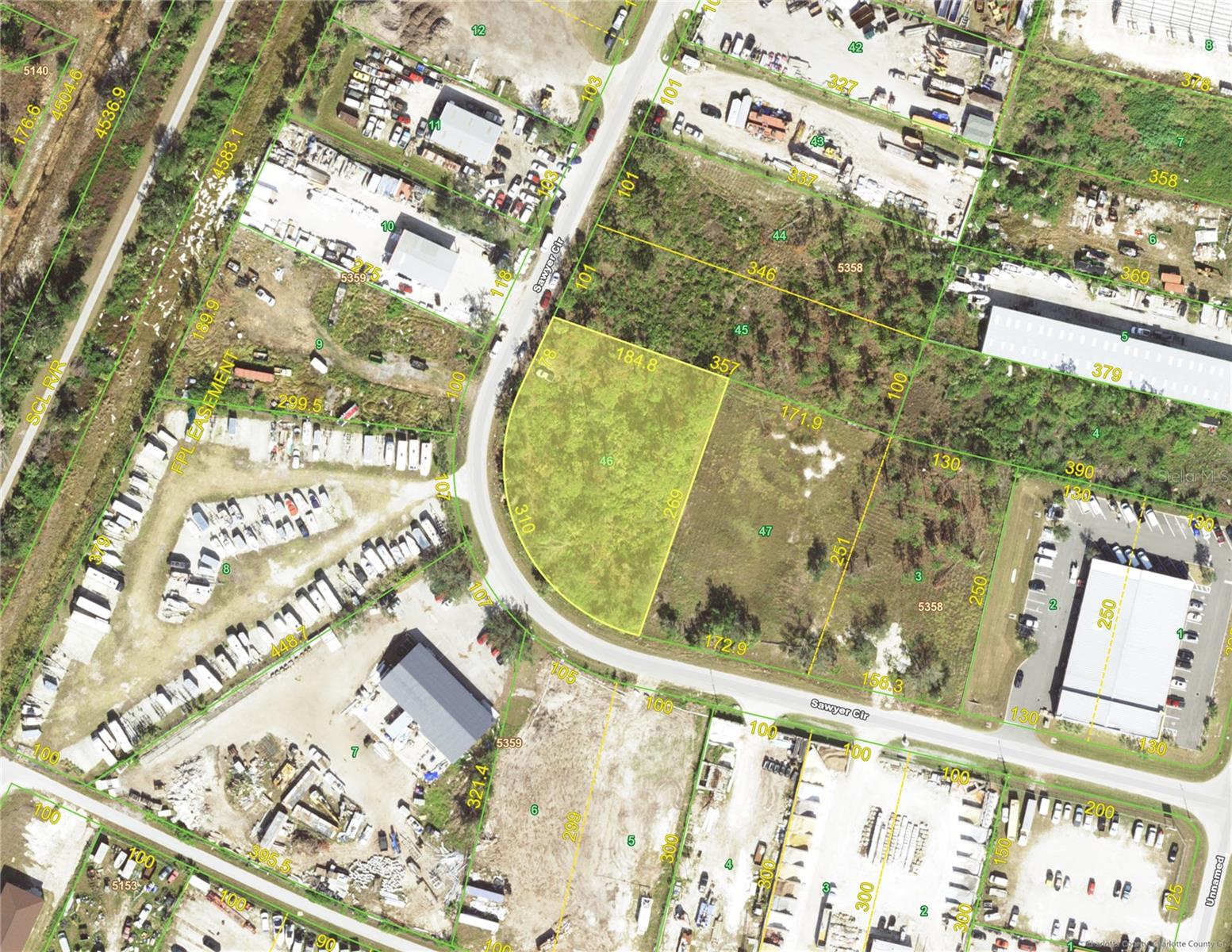 Hard to find, 1.04 Acres Zoned Industrial General (IG)located off of Gasparilla Road, conveniently located between Port Charlotte, Englewood and Boca Grande.