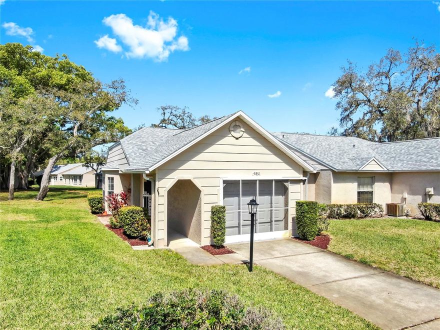 This well-maintained condo in the highly desirable Heritage Lake 55+ community offers comfort, convenience, and a vibrant lifestyle.

Features include two spacious bedrooms, two full bathrooms, a split-bedroom layout for added privacy, a one-car attached garage, and a large screened lanai. The home has been thoughtfully updated with a new AC (2024), water heater (2023), upgraded electrical panel, and a washer and dryer that are only three years old. Luxury vinyl flooring and 8-foot ceilings give the living areas a clean, modern feel.

Heritage Lake is an active community with plenty to enjoy. Residents have access to a heated pool and spa overlooking the lake, a clubhouse with social events, card games, dances, billiards, and fitness classes. There are also tennis and pickleball courts, shuffleboard, bocce ball, and a library.

The condo fee covers exterior maintenance, landscaping, pest control, recreational facilities, trash, basic cable, and more, making this a low-maintenance rental where you can simply enjoy your time.

Located close to shopping, restaurants, medical facilities, and just a short drive to beaches and Tampa or St. Pete airports, this condo offers both convenience and a great quality of life.