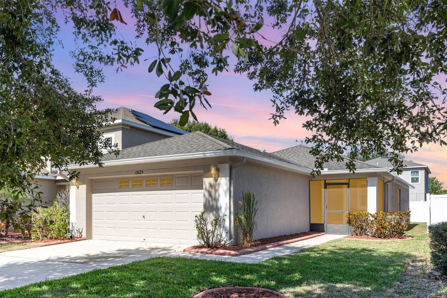 Welcome to this beautifully maintained home in the highly sought-after Panther Trace community! Offering 3 bedrooms, 2 bathrooms, and a bright open layout, this property delivers modern comfort, effortless flow, and an open floor plan.
Step inside to an inviting, light-filled living area that seamlessly connects the family room and dining space, creating the perfect setting for both everyday living and entertaining. The spacious kitchen features ample counter space, wood cabinetry and granite countertops  —ideal for those who love to cook and gather.
The private primary suite offers a relaxing retreat complete with a walk in closet and an en-suite bathroom. The additional bedrooms provide plenty of flexibility for family, guests, a home office, or hobby space.
Situated on a peaceful street, this home is just minutes from shopping, restaurants, schools, and all of Riverview’s conveniences. Panther Trace residents also enjoy resort-style amenities including a lagoon style swimming pool, large clubhouse, tennis courts and a playground.