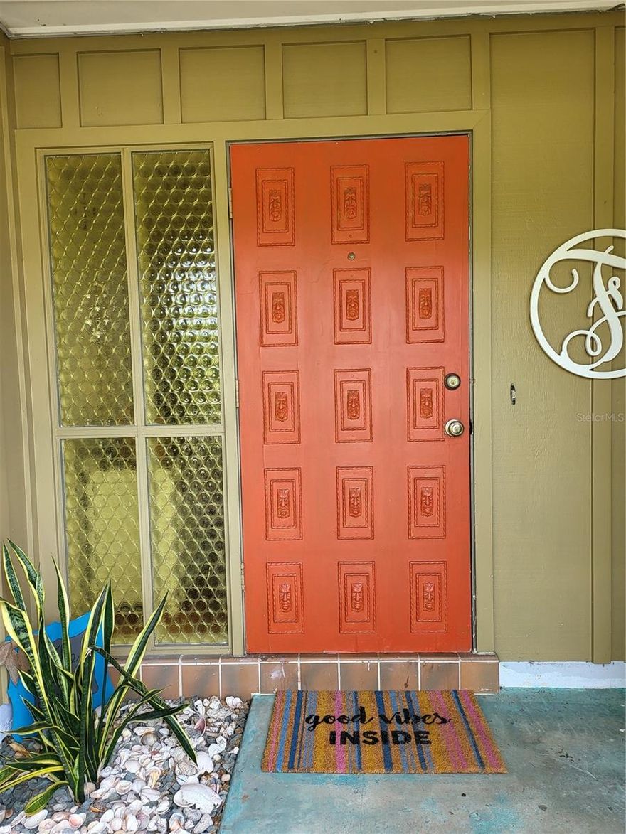 Stunning Single Family  Home 3 bedrooms, 2 bathrooms, and a 1-car garage well organized with custom shelving. Enjoy the sunsets as you sit in the large dining room with custom pine planks on the ceiling overlooking the sparkling 10,000 gallon in-ground pool with Pebble Tec surface. The kitchen offers a gas stove for the cooking connoisseur, granite countertops, has a tray ceiling with lighting, and overlooks the pool as well! The home is completely fenced in for your privacy or pets whichever suits you best! You will fall in love with the Spanish Tile and Vinyl floors throughout the home. The home also features a custom-built wood-burning fireplace! A nice shed is included in the back yard for extra storage space. The home comes with unique custom fans in all rooms. Have a look at the guest bath and you will find a special custom stone countertop! The driveway is extended and can easily fit any of your toys including an RV or boat! Conveniently located near US41 for easy commute to the locations, gas stations, restaurants, and many other dining and entertainment options! Located approximately 30 minutes from the local beaches, this home in paradise awaits it’s new owner! Have a look today and you will not be disappointed! New roof put on in 2023.