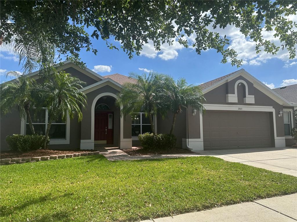 Photo of 2603 Valencia Grove Drive, Valrico, FL 33596 (MLS # TB8377035)