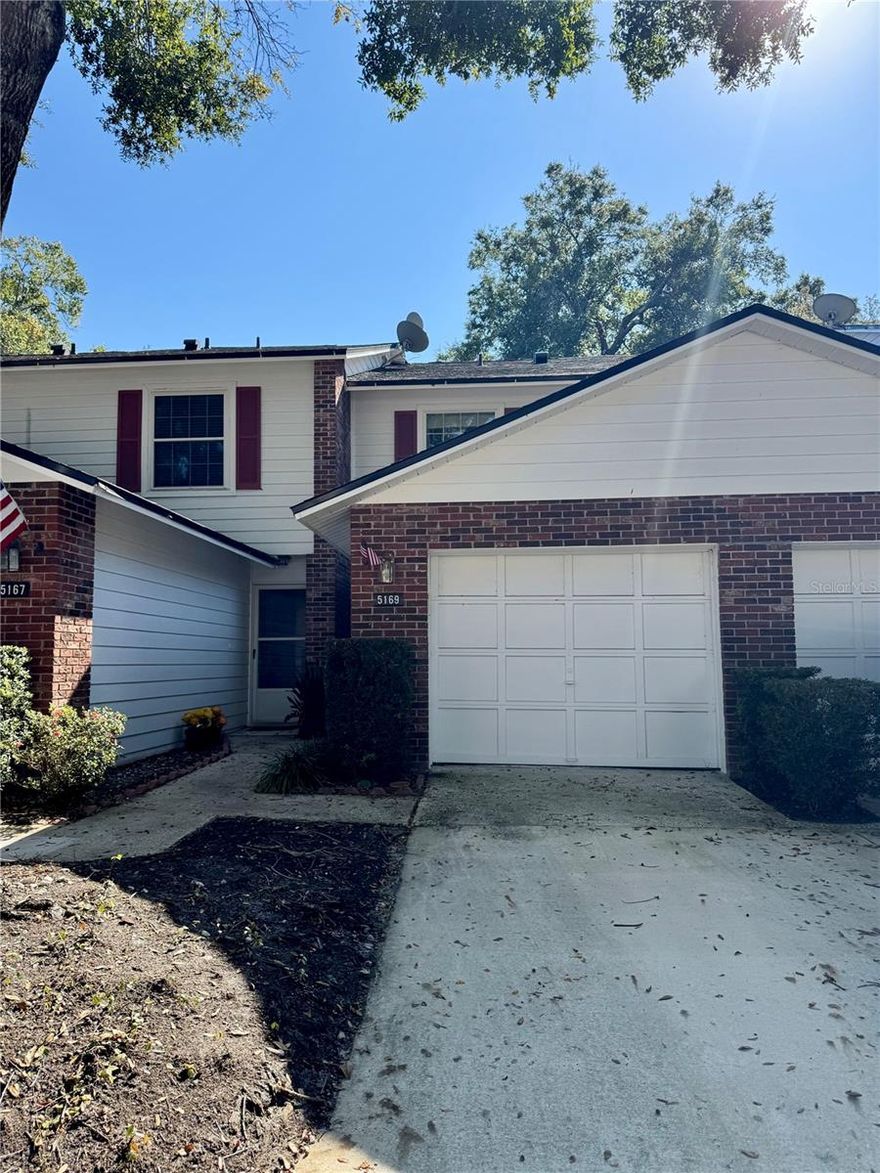 Welcome to Lazy Oaks condominium. This townhome features two levels with an open floor plan that consist of 2 bedrooms, 2.5 bathrooms, and a Florida Room. Also, it came be delivered furnished as well! Over 1200 sqft of living space awaits you with a upgraded laminate flooring, baseboards, lighting, and ceiling fans. A prime location that is nestled near Full Sail, UCF, Lynx bus stop, major shopping centers, restaurants, I-4, 408, & Orlando International Airport. Schedule your showing today!