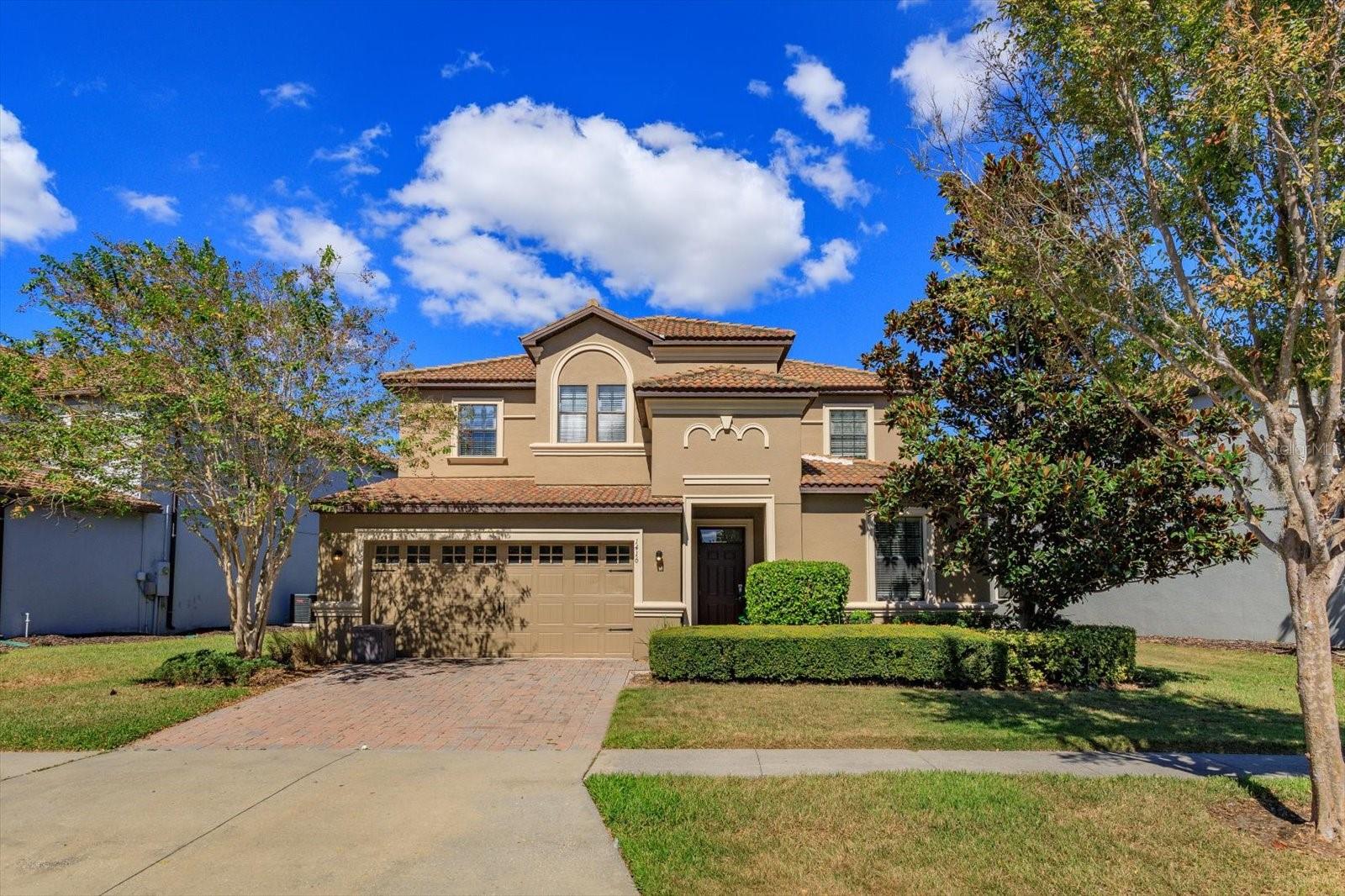 Step into the world of Champions Gate, where luxury & relaxation intertwine to craft an unforgettable lifestyle, whether you’re seeking a primary home, inspiring retreat, or smart short-term rental investment.
Imagine waking up at 1416 Moon Valley Dr. in sunny Davenport, Florida, where every detail stirs the senses & elevates daily living. This two-story Florida-style residence within a guarded, gated community offers over 3,524 sq ft of heated space & more than 4,400 total sq ft, creating a canvas for cherished memories & vibrant gatherings.
With seven bedrooms & five baths, this furnished home suits families or vacationers alike. The open floorplan creates seamless transitions, uniting a sun-filled kitchen, inviting family room & generous living area, each perfect for laughter & celebration. Tall windows brighten elegant ceramic tile & plush carpeting, while ceiling fans & central AC ensure comfort year-round. Every room is thoughtfully designed with walk-in closets & window treatments for style & privacy.
It’s not just the interior, it’s the lifestyle. The beautifully equipped kitchen with dishwasher, range, microwave & refrigerator makes every meal a pleasure, from family breakfast to cocktails on the screened porch. Relax in your private heated pool & spa within an all-season enclosure, or enjoy the community pools for endless refreshment.
Beyond the doors, lush lawns, irrigation systems & sunlit sidewalks lead to Champions Gate’s lavish amenities. Stay active at the fitness center, tennis courts, parks & playgrounds. The gated community offers security, peace of mind & pet-friendly policies for every member of the family.
Champions Gate isn’t just an address, it’s an investment. With short-term leasing allowed from one to seven days, owners can maximize rental income while offering dream vacations. Many residents live here full time, yet investors appreciate the lucrative returns. Affordable HOA fees cover pest control, security, trash & recreational facilities, making ownership effortless.
Perfectly positioned near I-4 & Champions Gate Blvd., this home provides quick access to Orlando’s attractions, luxury shopping & top schools. Enjoy thrilling theme parks, fine dining, or peaceful evenings at home under warm Florida skies. Underground utilities & reclaimed irrigation water reflect smart, sustainable planning.
Built by a respected builder in the sought-after Stoneybrook South community, 1416 Moon Valley Dr. embodies luxury, investment potential & the joy of Florida living. Community, comfort & opportunity unite here, whether your dream is family home, vacation oasis or profitable venture, this property exceeds expectations.
Let this home be your gateway to the life you’ve envisioned, where every day feels extraordinary & your best moments are always ahead.
