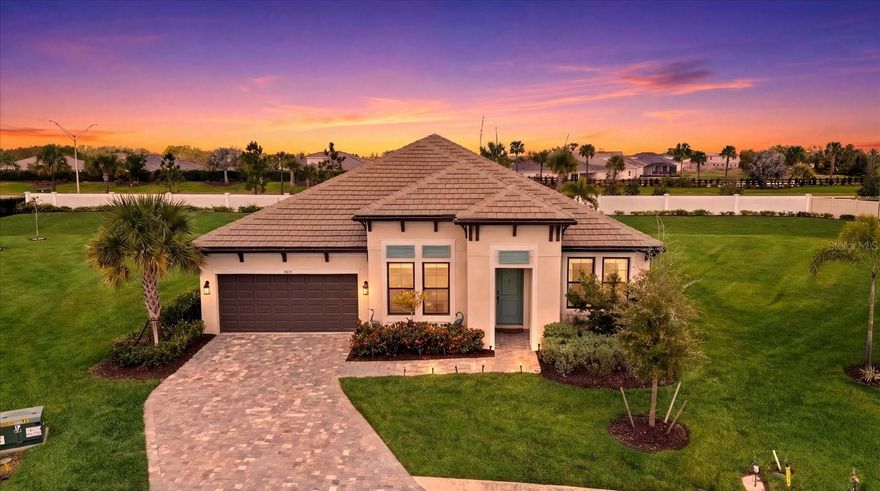 The largest and most private lot in Sweetwater at Lakewood Ranch. This 0.36-acre cul-de-sac property sits on one of the highest elevations in the community (66 ft above sea level) and offers preserve views with no rear neighbors and two oversized side yards.



This 4-bedroom + office, 3-bath pool home features an open layout designed for indoor-outdoor Florida living. Large sliding glass doors open to a screened lanai with pool and spa, creating a private backyard retreat ideal for relaxing or entertaining.



The outdoor space has been upgraded with saltwater pool system, Aqualink Wi-Fi pool controls, integrated cage lighting, paver sealing, and a 600-watt waterproof Bluetooth audio system for the lanai. The space also has been preplumb/prewired for outdoor kitchen, aswell as having water softener connections.



Inside, the home includes luxury vinyl flooring in the main living areas, tray ceilings, and a spacious kitchen with not only a large breakfast bar overlooking the living space but also has a cafe dining area off to the side.



This home is also equipped with extensive smart-home technology, including Alexa and Google Assistant integration, voice-controlled outlets, occupancy sensors, Yale keyless locks, and a 3-camera security system. The system can control lighting, HVAC, pool equipment, and outdoor lighting.



Additional improvements include covered front porch area, hurricane glass throughout home including sliders PGT, front gutters, upgraded attic access, motion sensor lighting, exterior paint, and updated backflow system.



Located in the Sweetwater community of Lakewood Ranch, residents enjoy access to resort-style amenities including a clubhouse, fitness center, heated pool, pickleball courts, playground, and walking trails.