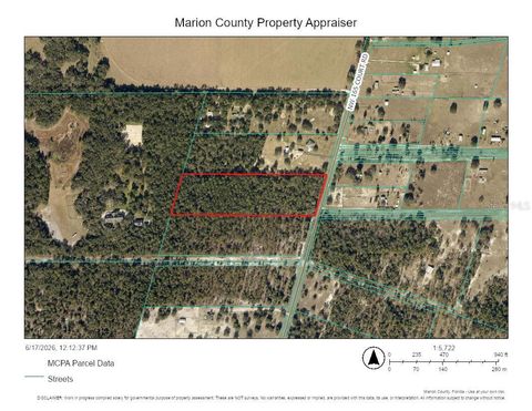 Tiny photo for 0 NW 165th Court Road, Dunnellon, FL 34432 (MLS # OM726852)