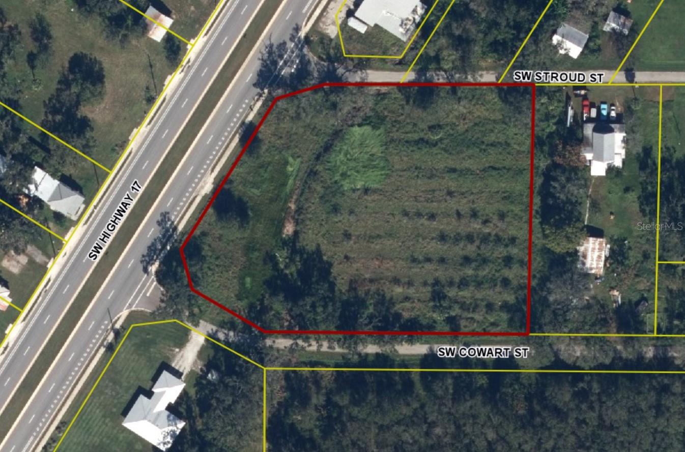 Great 2 acre lot located right on Hwy 17. Great frontage. Come build your dream home. Highway 17 frontage is getting hard to find as the area develops.