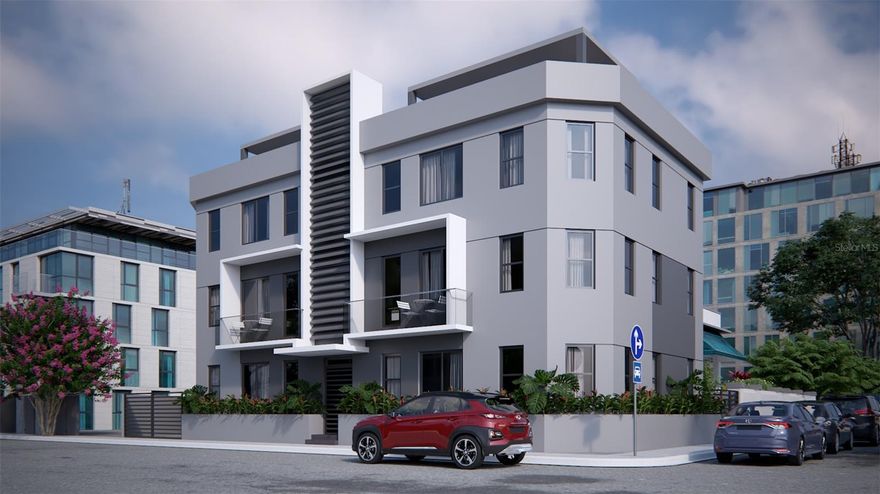 Completely remodeled building with 6 independent units.