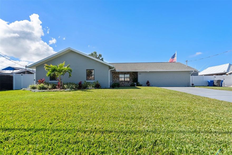 This is it! Calling all boating/fishing enthusiast to this must see waterfront home. Breathtaking views with stunning finishes throughout. This meticulously maintained 3/3 sits on Shell Point at the mouth of the little Manatee River. The interior upgrades and finishes speak for themselves with plank style tile floors, real wood cabinetry, stone countertops , updated lighting/fans and bathrooms. Cathedral ceilings, and open concept living that is sure to impress. This is the definition of turn-key. The spacious, covered and screened patio leads out to your covered boat dock and lift. Brand new Delco 16klb lift for up to a 34‘ vessel, new pedestal with 30 amp and 110 plug in, with water at dock for wash down. The deep water canal draft is 5.5 feet. This is directly west of Shell Point Marina that has non ethanol fuel 24/7. 13 miles to the skyway bridge, 17 miles to the Gulf of Mexico, less than 20 minutes to Tierra Verde area by boat.  From your dock, less than 5 minutes of idle speed to open running in the channel. Unique ability for bait pens to keep bait year round. Views to the south are all protected by the state so no development concerns. All this with the best sunsets you will ever see, direct view at that time to St. Pete. NO HOA, NO CDD. Don't delay, contact today to schedule your showing.