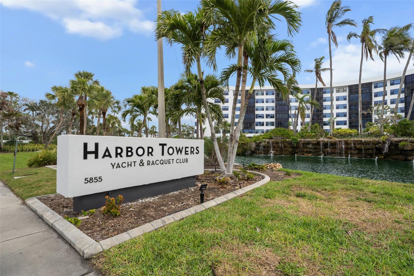 RARE FIND; 3 Bedroom, 2 Bath condo at the Newly Renovated Harbor Towers. The Exterior Facelift (2024-2025) includes New hurricane glass and windows, and a modernized exterior look that will give the new owner tremendous pride and comfort. The Assessments for this restoration have been paid in full by the current owner. Inside, the home comes Fully Furnished and is ready to begin as a rental Immediately Or move right in and simply enjoy all the convenient amenities that Harbor Towers has to offer. Located on the 3rd floor, with West facing views of the enormous front water feature and partial view of Siesta Beach makes this corner unit Extremely Desireable. With a 2 (TWO) Week minimum on rentals, and just a short stroll to the beach for you, your guests or tenants. Safety features such as a gated entrance with Code Access and required building code access that changes monthly gives you that "Peace of Mind." Boat slips are on a first come, first serve basis with intercoastal access. The front office says, there is a small waiting list for boat slips at this time with the Dock
still being restored and expected to be completed very soon. Grilling areas, Pool, Gym, Large Social room, Tennis ***Floorplan is last photo*** Average power bill runs $125 per monthGrilling areas, Pool, Gym, Large Social room, Tennis ***Floorplan is last photo*** Average power bill runs $125 per month