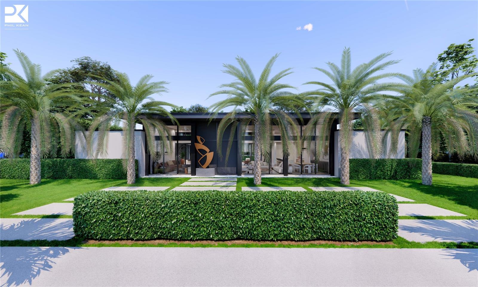 Pre-Construction. To be built. This is that house. Location, Architecture and Layout. Designed on one level on an oversized corner lot on the North side of Winter Park which allows an ease of in and out on a quiet and lovely location. This mid-century Frank Lloyd Wright inspired home could be one of Phil Kean’s best work yet, and certainly a unique addition to the Old Winter Park landscape. Filled with light, glass, indoor-outdoor living and with just the right amount of space and rooms needed for everyday living. Call for details, this one will not last long.
A PKDG representative can be available for a sit down to discuss complete details for interested pre-qualified buyers.