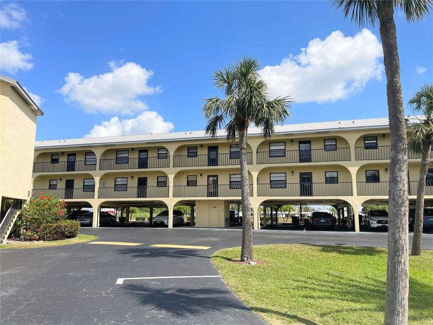 MOTIVATED SELLERS!! Sellers paying special assessment. 

SECOND floor waterfront condominium, located on the idyllic Myakka River with stunning views of Port Charlotte Harbor, is an exceptional property that is being offered at an unbeatable price. With its updated features, fully furnished interior, and convenient location, this 2 bedroom 2 bath condo is a dream come true for investors and vacation home seekers alike.

For investors, this property presents itself as the perfect opportunity to generate income through platforms such as Airbnb or rental properties. The demand for vacation rentals in Southwest Florida is consistently high, and the proximity to popular destinations such as Boca Grande and Manasota Key Beach make this condo a desirable choice for tourists.

On the other hand, if you are looking for a vacation home, this condo offers the serene Salt Life Paradise experience that you have been longing for. The beautifully maintained community pool provides a tranquil oasis to relax and soak up the Florida sunshine. Additionally, the private pier equipped with a cleaning station allows for recreational activities such as kayaking and crabbing right at your doorstep. The private beach is an added bonus, offering a secluded spot to enjoy the pristine coastal beauty.

Inside the condo, you will find brand new, wood look vinyl, waterproof flooring throughout the entryway, kitchen, living room, and dining room. The recent installation of ceiling light/fans in both bedrooms, the living room, and the outdoor balcony enhances the overall ambiance of the space. The bathrooms have been upgraded with new toilets and light fixture covers, providing a fresh and modern feel. Other new additions include a hot water heater, washing machine, area rugs, dishwasher, and electric range.

It is important to note that the HVAC system was installed in 2018 and has been well maintained. However, it is worth mentioning that the unit owner must carry their own flood insurance in order to obtain a conventional loan or mortgage.

Furthermore, the Homeowners Association fees cover a wide range of services and amenities, including cable TV, maintenance of common areas, insurance for the building, parking, and pool service, among others. This ensures that the property is well-cared for and that residents have access to all necessary facilities.

Come take a tour today!