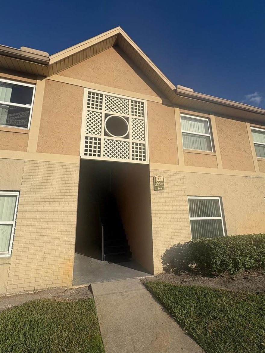 Excellent location condo in the heart of Orlando! Spacious 2-bedroom, 2-bath unit featuring an open layout, tile or laminate flooring, and a private screened balcony/porch. Kitchen may include granite countertops and stainless steel appliances in updated units. Community offers resort-style amenities including two swimming pools, fitness center, tennis courts, playground, and clubhouse