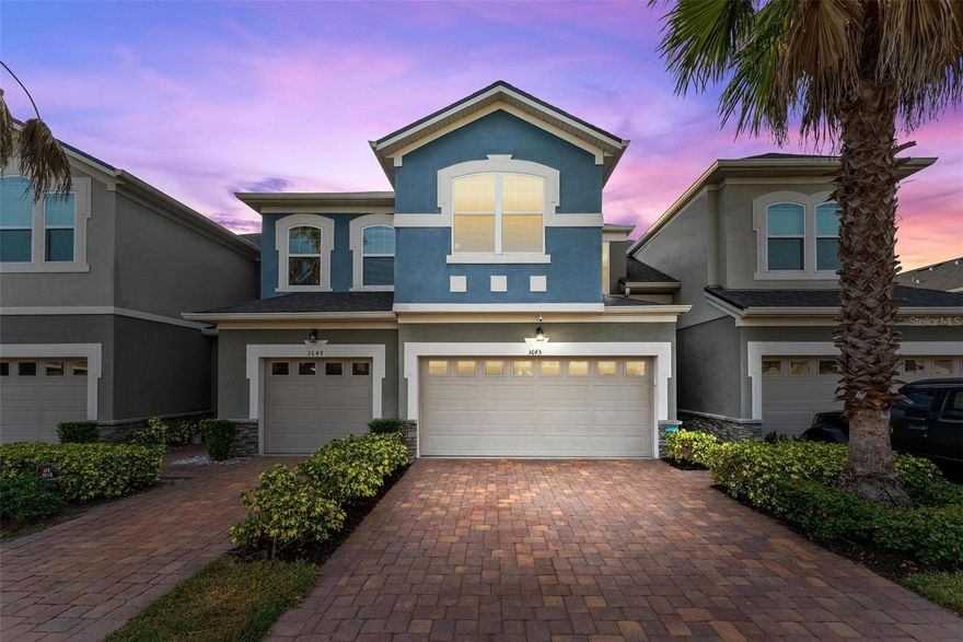 Stunning! That is the word to describe this impeccably maintained, move in ready home. There were no details missed by the only owners of this roomy townhome when they were designing for construction 5 years ago. The high, coffered living room ceiling and open floor plan make the heart of this home, that flows seamlessly to the outdoor living space, an amazing gathering place for entertaining, family time or just relaxing. The clean, modern space and top of the line design elements are blended with warm details to make this the perfect place to call home. Boasting one of the largest floor plans in the community it gives you plenty of storage area and closet space. The 3 bedrooms, 2 of the bathrooms and the laundry area are all located in the upper level where the center stairway creates a split floor plan, so the Master Suite is a quiet oasis. The shaded patio faces a spacious community green space and overlooks the playground just on the other side of that green space. The gorgeous community pool is a very short trip across the street from your front door.  This perfect gem is tucked into a small, gated community in one of the most sought-after areas of Orlando, Belle Isle. The very quick access to 528 makes this the perfect location to get to all of Orlando. Orlando International Airport is less than 3 miles (7 minutes) to the terminal from the front door, Orlando Regional Medical Center is 7 miles, 9 miles to SeaWorld and International Drive, less than 30 Minutes to the Magic Kingdom Gates at Disney or head over to Cocoa Beach in less than an hour this really is the perfect spot to live in Orlando. Please be sure to view the attached 3D Matterport Video Tour!