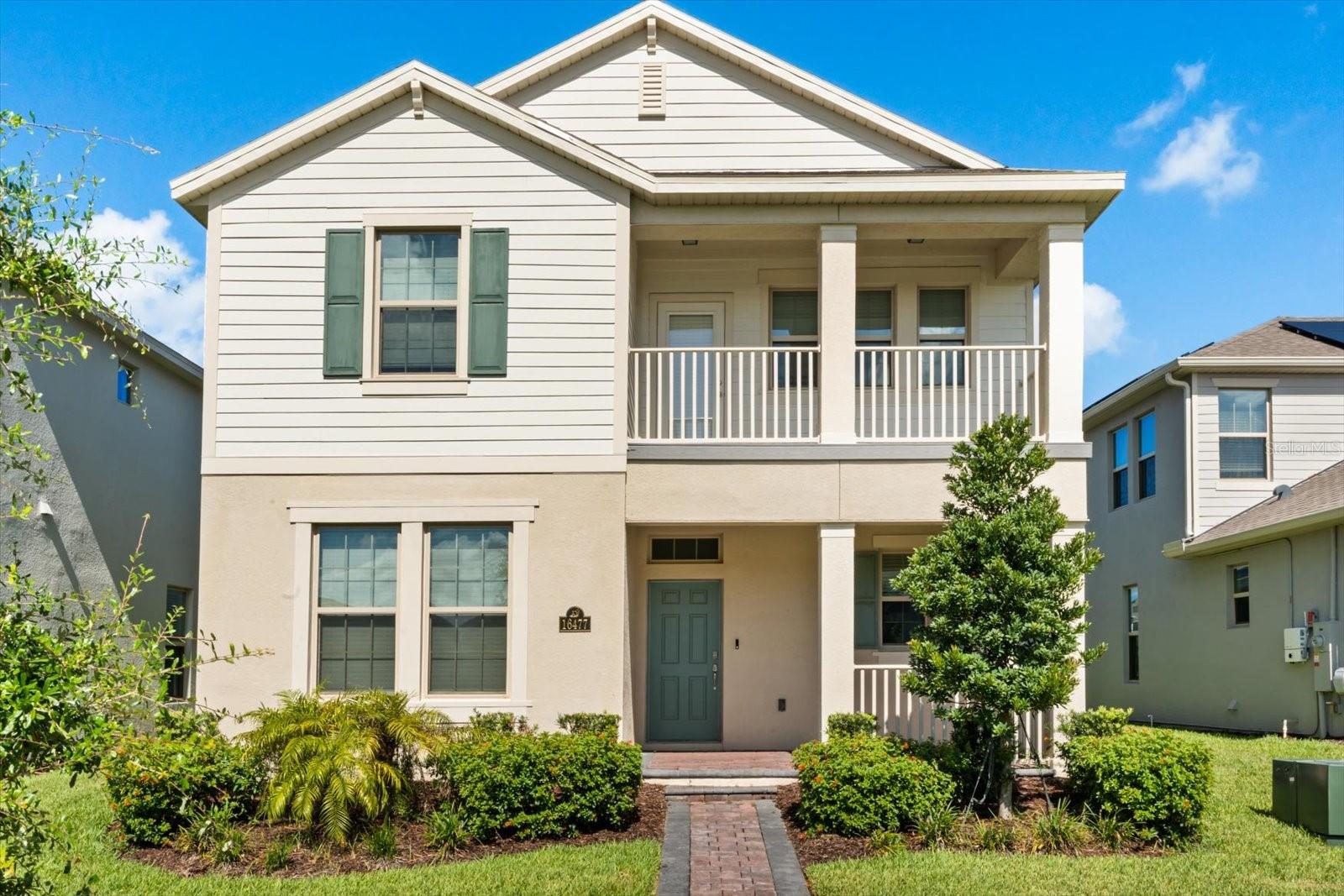 Welcome to this tastefully built 2023 home in the Waterleigh neighborhood of Winter Garden. With approximately 2500 ?sq?ft of elegant living space, this two-story residence offers 4 bedrooms and 3.5 bathrooms — including a first-floor guest suite or bedroom setup. The open-concept kitchen boasts high-end appliances and seamlessly flows into a family room ideal for entertaining. Multiple sliding doors invite natural light and outdoor access, while the attached two-car garage and well-maintained exterior complete the picture.
Residents enjoy membership in a vibrant community featuring resort-style amenities. Located just minutes from top-rated schools, parks, shopping, dining, and major roadways for easy commuting. A perfect blend of modern comfort, community lifestyle, and Florida charm.