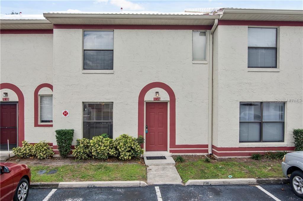 Just what you've been looking for...affordability and convenient location! Beautiful pond view 2 story unit with water view, open floor plan and 2 bedrooms complete with full baths, along with another 1/2 bath downstairs, and a private patio with a storage room. This home has been owner occupied and lovingly maintained with newer carpet upstairs, tile downstairs, and new bathroom vanities in 2 of the 3 baths.