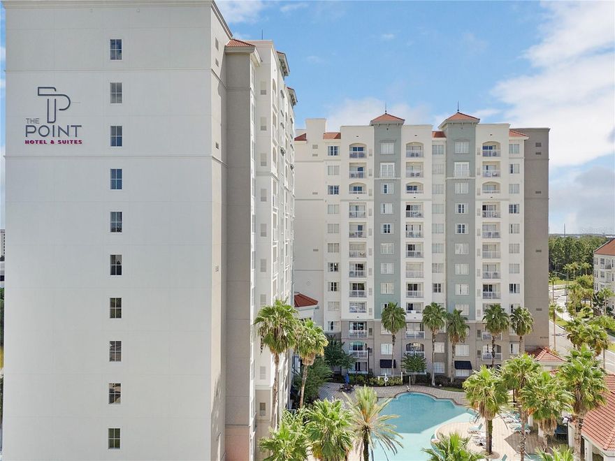 Owner has the option to rent it out outside of the Hotel Program. Look No Further ! Don’t miss this 12th-floor condo-hotel unit with stunning views and a prime location in the heart of Orlando. Priced to sell, this turnkey property is ideal for investors seeking a ready-to-go opportunity in the thriving vacation rental market. Located just 2.1 miles from Universal Studios and 16 miles from Disney World, this unit gives guests unbeatable access to Orlando’s world-famous attractions. The building offers resort-style amenities including a pool, fitness center, on-site management, and more—everything visitors look for in a vacation stay. This fully upgraded unit comes with all appliances, furniture, and décor included, making it truly move-in and rental ready. A washer and dryer are also included for added convenience. Surrounded by Orlando’s top restaurants, shopping malls, and entertainment options, this condo is a solid investment with strong year-round tourist demand.