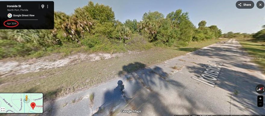 Residential vacant lot available in the City of North Port, Sarasota County. Located on Ironside Street within Port Charlotte Subdivision 45, this parcel offers an opportunity to secure land in an area with ongoing residential development and long-term growth trends.
The lot is suitable for buyers interested in building a future single-family home or acquiring land as a long-term investment. Surrounding properties include existing homes and vacant parcels, reflecting continued expansion throughout the neighborhood.
North Port continues to attract new residents due to its strategic location with convenient access to Interstate 75, local shopping, schools, medical facilities, and recreational amenities. Gulf Coast beaches, golf courses, and outdoor activities are all within driving distance.
No HOA or CDD fees reported. The property is vacant and ready for buyer evaluation. Zoning, utilities, flood zone, and building requirements must be verified by the buyer with the appropriate authorities. Current photos are from public records. A solid option for buyers seeking affordable land ownership in Southwest Florida.