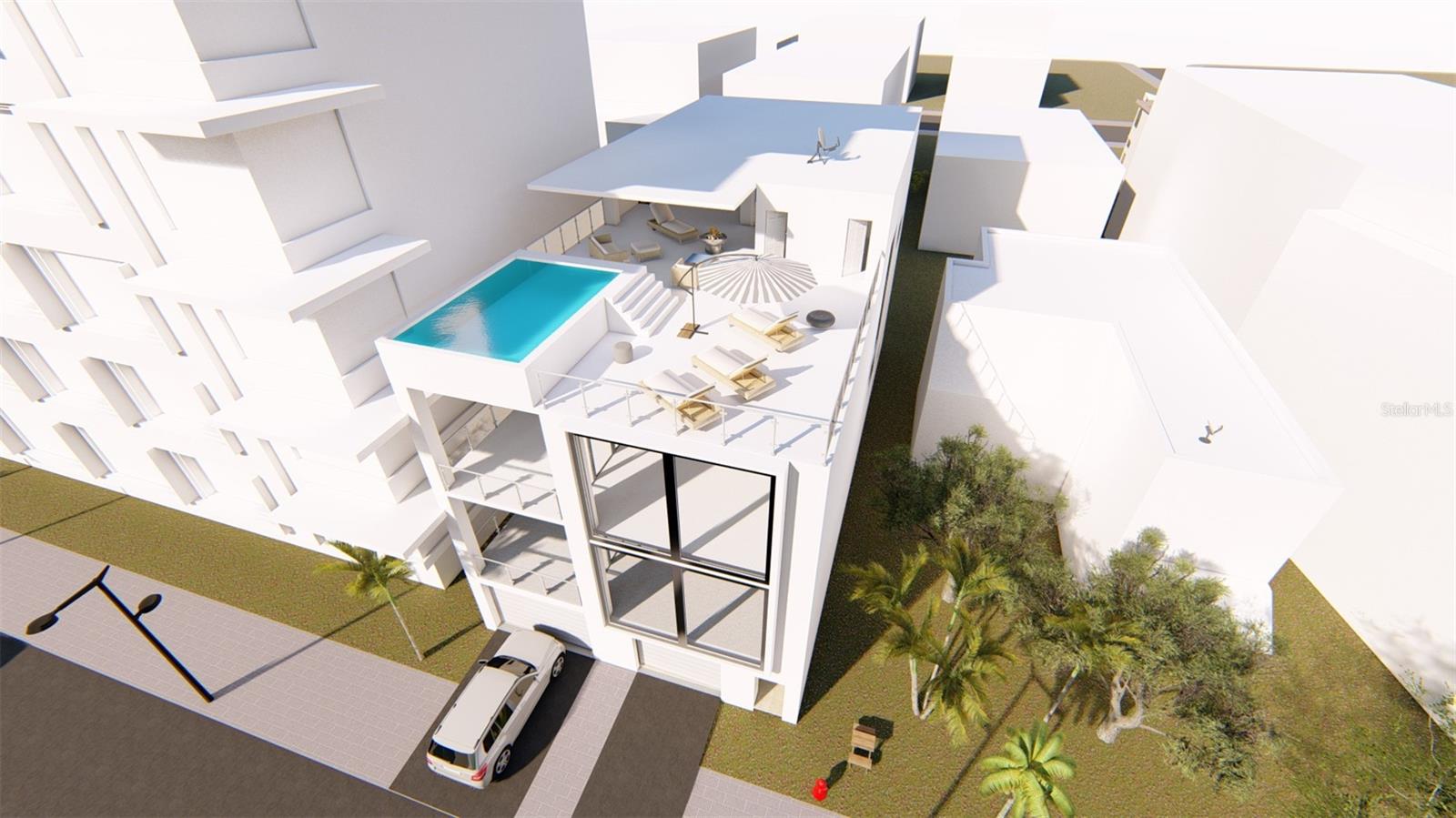 Rare opportunity to acquire a premium lot on one of Ocean Park’s most desirable streets, Calle Espana. This outstanding property is one of only a few in the neighborhood that is allowed to build up to 4 levels allowing for stunning views of the ocean from almost every floor. Made up of 458 square meters, the lot is 15 meters wide by 30 meters deep and has already been cleared, perfect for someone to start building right away. Plans for a 4-level, 10,000 SF home are included and permits will be approved by the end of October 2023. Seller would be willing to build the home for the right buyer. Ocean Park is a gated beach community with 24/7 security offering a calm break from the adjacent cityscape and one of the few residential communities in San Juan that offers single-family homes on the beach. Walking distance to Puerto Rico’s top private schools (St John’s and Robinson), restaurants, water sports, yoga, coffee shops, Ashford Hospital, and nightlife.