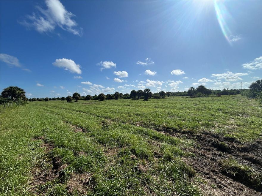 Cleared corner in the Charlotte Ranchettes! 1.25 acres of AG land (additional parcels available) in Punta Gorda, property was used as a cow pasture for numerous years which leads to great soil and beautiful grass growth for any 4 legged friends you want to keep. Located in the Charlotte Ranchettes and ready for you to build or put your finishing touches on. This community is your perfect slice of Florida southern charm, dirt roads, horses, cows and farm away from busy high traffic areas. Though this area might seem far off the beaten path it is only 5 minutes from a grocery store and local places to eat and only 15 minutes from downtown Punta Gorda and Charlotte Harbour. Please don't miss the opportunity to build your forever home on this perfect land.