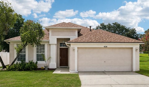 Photo of 4236 Tarkington Drive, Land O Lakes, FL 34639 (MLS # TB8536597)